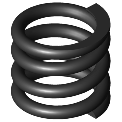 GUTEKUNST D-288O-10 compression spring, box of 12