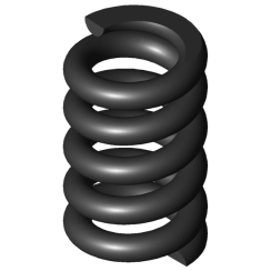 GUTEKUNST D-288Z-02 compression spring, box of 12