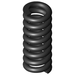 GUTEKUNST D-288Z-04 compression spring, box of 12