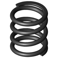 GUTEKUNST D-303A-10 compression spring, box of 12