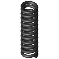 GUTEKUNST D-313A-07 compression spring, box of 12