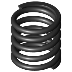GUTEKUNST D-313J-01 compression spring, box of 12