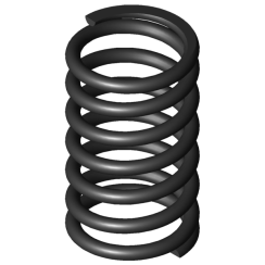 GUTEKUNST D-313J-02 compression spring, box of 12