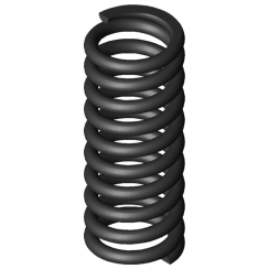 GUTEKUNST D-313L-01 compression spring, box of 12