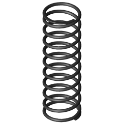 GUTEKUNST D-344A-10 compression spring, box of 12