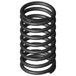 GUTEKUNST D-349A-10 compression spring, box of 12