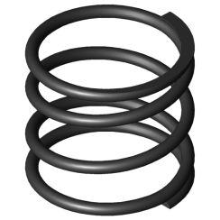GUTEKUNST D-364E-08 compression spring, box of 12