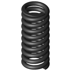 GUTEKUNST D-414M-02 compression spring, box of 12