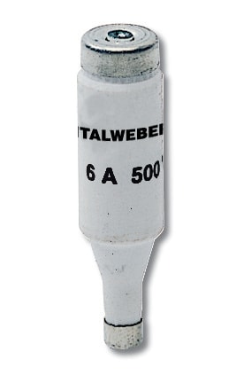ITALWEBER 1255002 Fus NDZ gR 2A 500V - pack of 10 pcs
