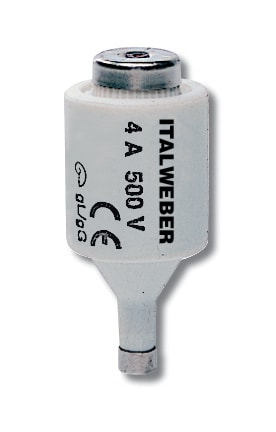 ITALWEBER 1260004 Fus DUR II gR 4A 500V - pack of 25 pcs