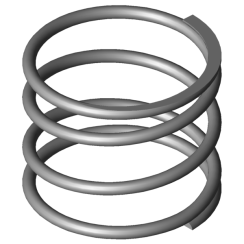 GUTEKUNST VD-207O-01 compression spring, box of 12