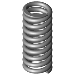 GUTEKUNST VD-414M-02 compression spring, box of 12